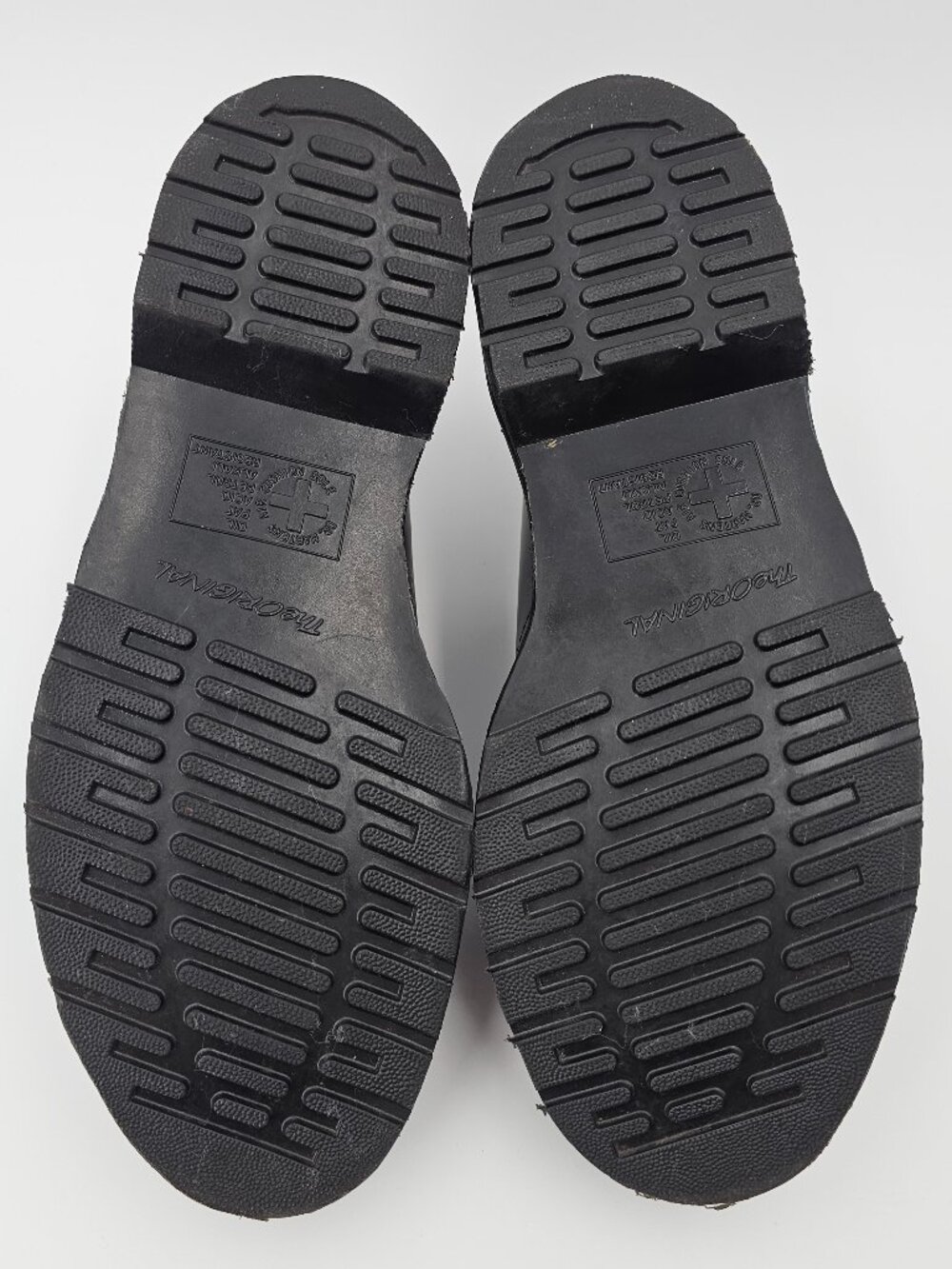 Doc Martens 1461 Mono Oxfords Black Smooth Leather Low Top Unisex Mens 8 Wmn's 9 - Picture 10 of 12